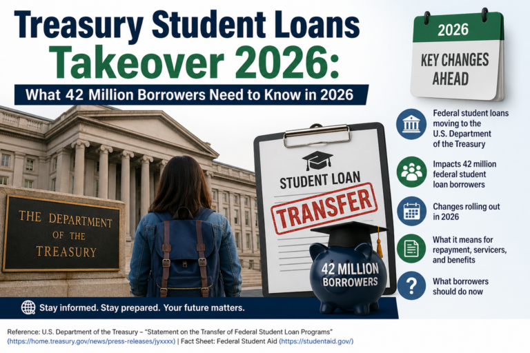 Treasury student loans takeover 2026