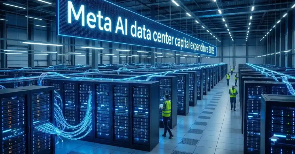 Meta AI data center capital expenditure 2026